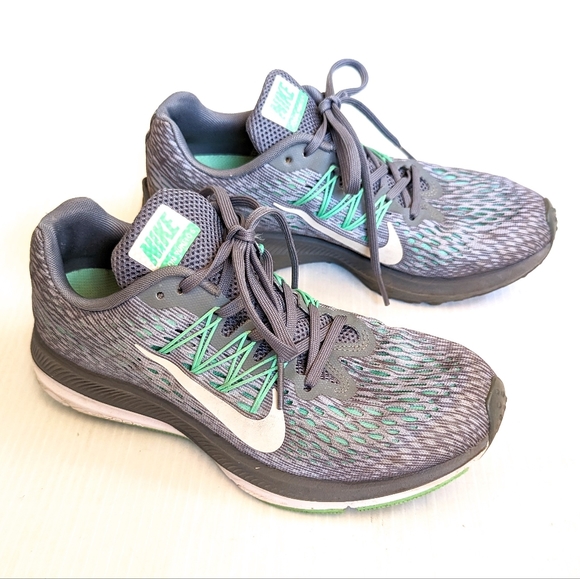 nike zoom winflo 5 green